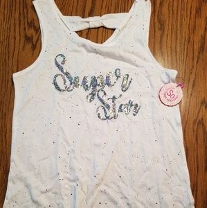 NWT Sparkly Girls Tank